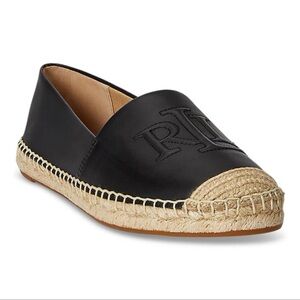 Polo Ralph Lauren Black Espadrille Shoes